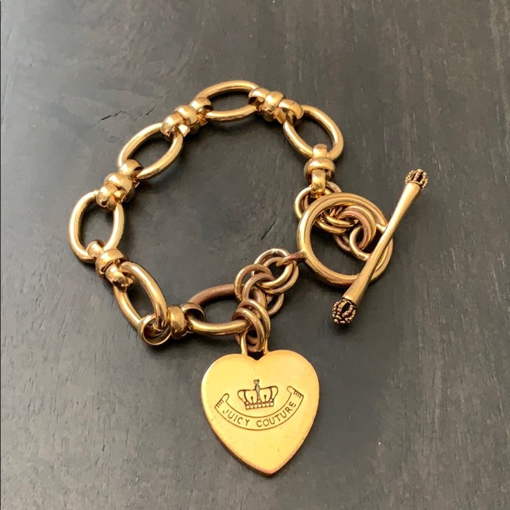 Juicy Couture Gold Chunky Chain Bracelet